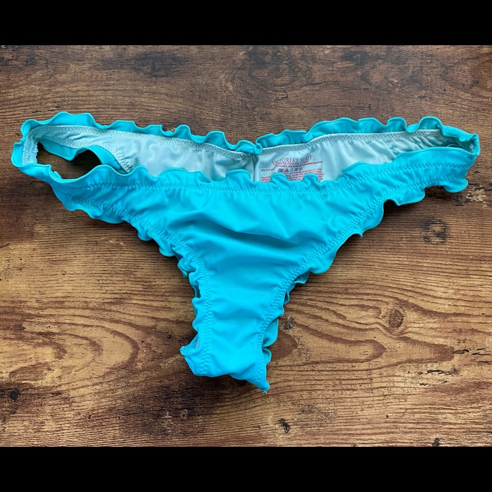 Victoria’s Secret Ruffle Teeny Cheeky Bikini
